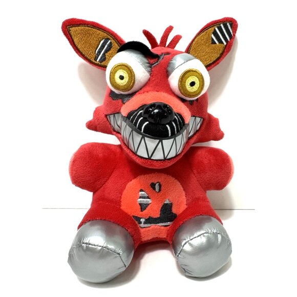 Funko Five Nights At Freddy's Nightmare Foxy Red Fox 8" Plush 2016 No Tush Tag - Picture 1 of 8